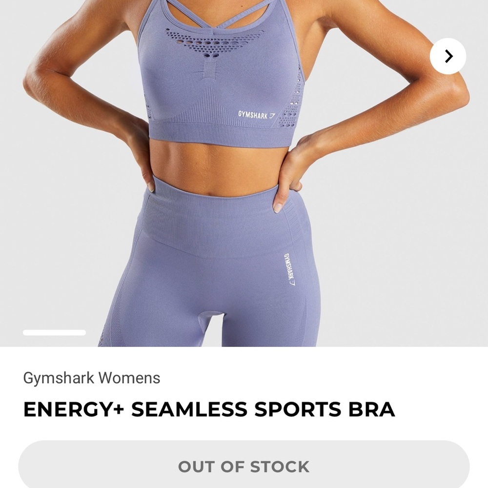 Steel blue gymshark set. Can be sold separately. - Picture 7 of 7